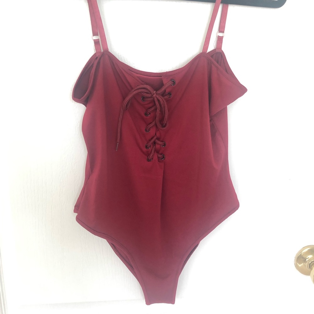 Lace up Bodysuit